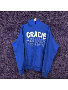 Gracie Abrams Letter Stitch Daughter From Hell Pop Hoodie XL